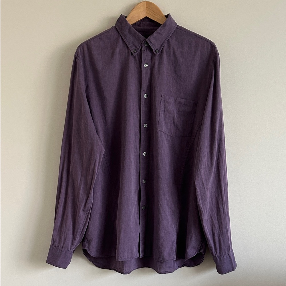 John Varvatos Button Down Cotton Dress Shirt